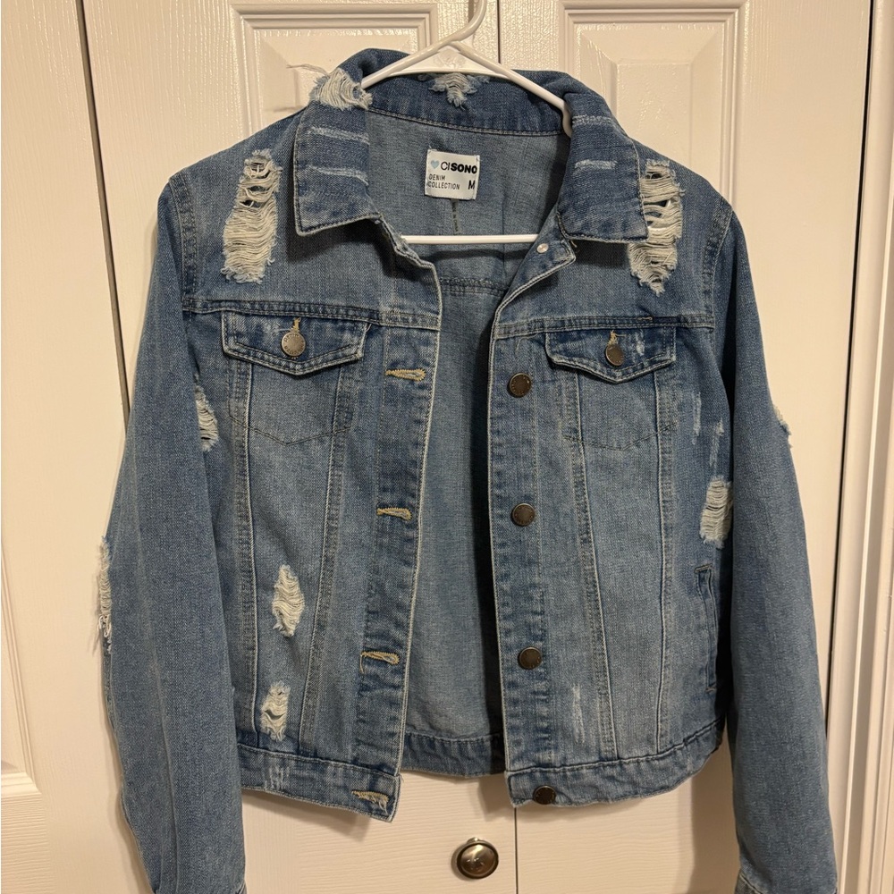 Ci Sono Light Blue Denim Jacket